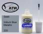 Preview: Saab, Iridium Blue Metallic, 220: 20ml Lackstift, von ATW Autoteile West.